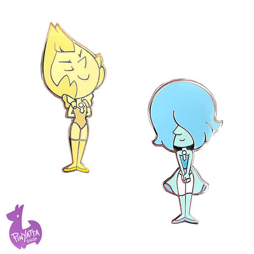 Blue & Yellow Pearl Pin Pack